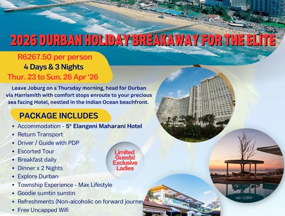 2026 Durban Holiday Breakaway For The Elite