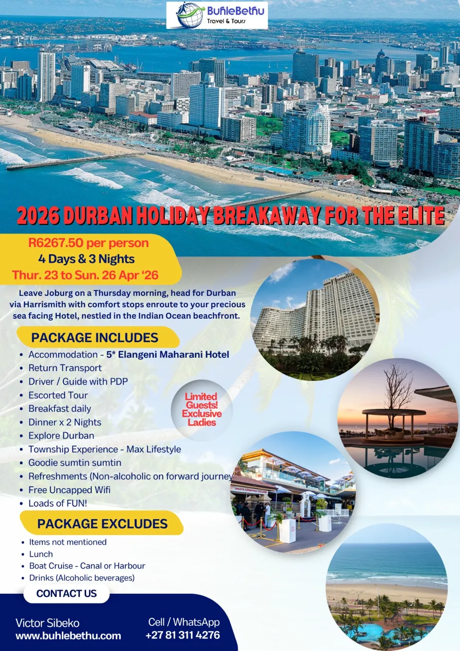 2026 Durban Holiday Breakaway For The Elite